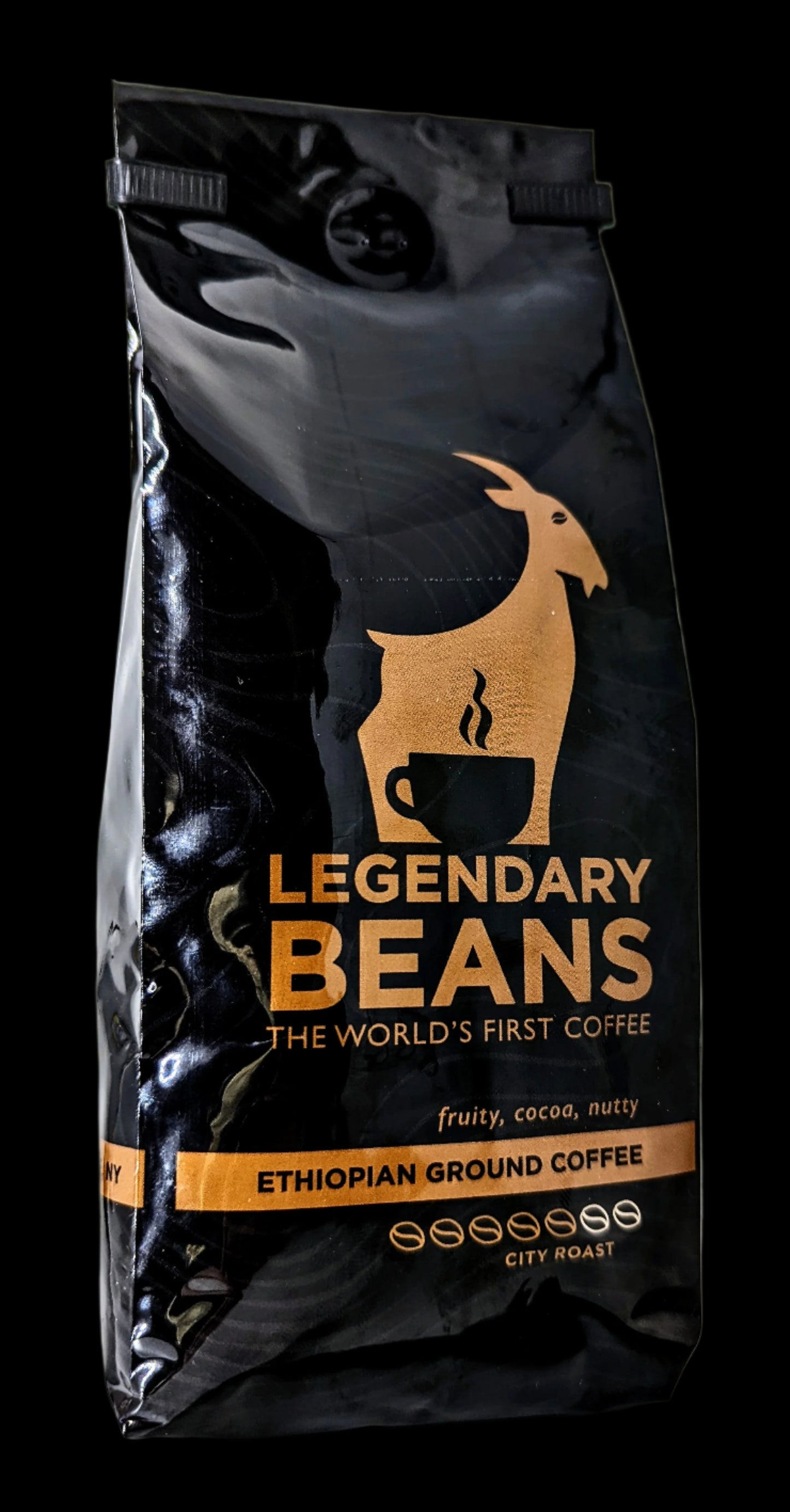 Legendary Beans Coffee: 12oz Kaffa Forest Medium Roast Ground